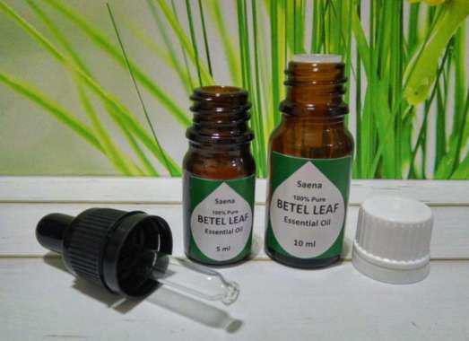 10 mL Betel Leaf Essential Oil 100% Pure // Minyak Atsiri Daun Sirih