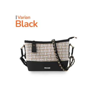 Goto Noe Sling Bag Tas Selempang Wanita Slingbag Slempang Perempuan BLACK