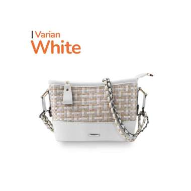 Goto Noe Sling Bag Tas Selempang Wanita Slingbag Slempang Perempuan WHITE
