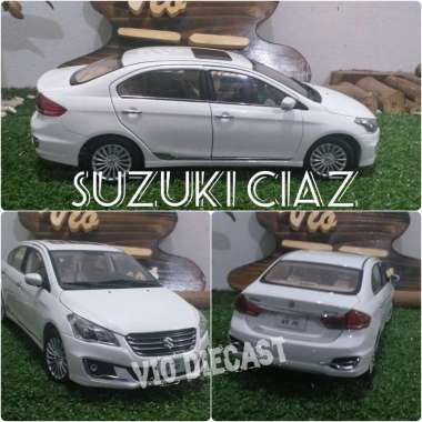 Diecast Miniatur Suzuki Ciaz Alivio skala 1:18