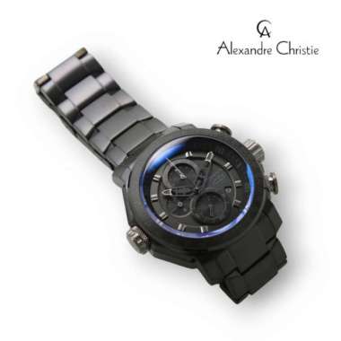 ALEXANDRE CHRISTIE AC 6565 FULL BLACK STAINLESS. ORIGINAL