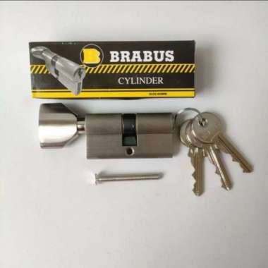 Double Cylinder Silinder Anak Kunci Knob Pintu Besar Brabus