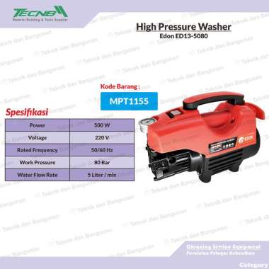High Pressure Cleaner Mesin Steam Jet Cleaner Edon ED13-5080