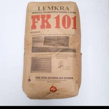 Lemkra FK 101 Semen Instan 30 kg 30kg Perekat Keramik Granit Lantai