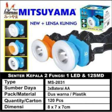 Senter kepala / Lampu kepala