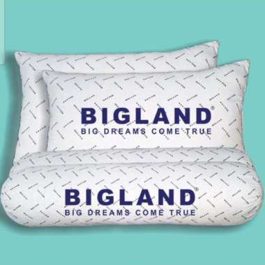Bantal Guling Hotel Memory Foam BigLand Big Land Original 100% - Bantal Bantal + Guling