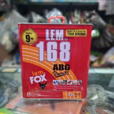 Lem Kuning HPL Kayu Fox 168 9 Kg 9kg KLM Yunior