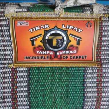 Tikar Lipat Tenun Benang merk Istana Raya tanpa sambungan Original