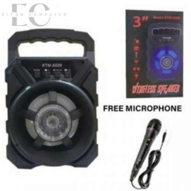 Speaker Bluetooth Karaoke + Mic XTM - 5009 / HF S339 / Speaker Bluetooth Portable XTM-5009 / HF S339