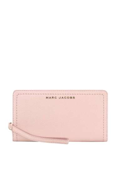 MARC JACOBS The Groove Wristlet Wallet Peach Whip