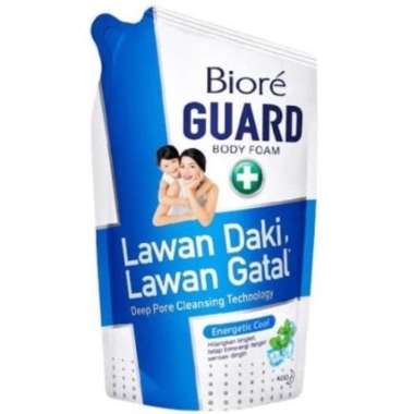 Promo Harga Biore Guard Body Foam Energetic Cool 800 ml - Blibli