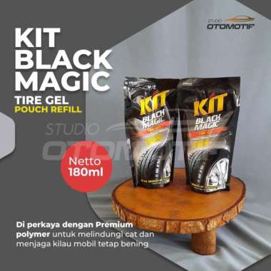 SEMIR BAN MOBIL MOTOR REFILL KIT PENGKILAP BAN WET LOOK BM 180ML