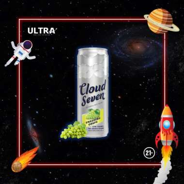 Cloud Seven Smashing Grape 350ml