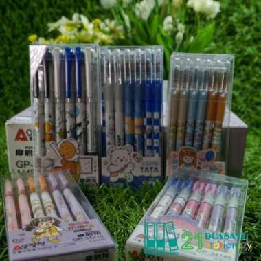 Pulpen Bisa Dihapus Aodemei Karakter Lucu Unik ( 1 Lusin = 12 Pcs ) girl