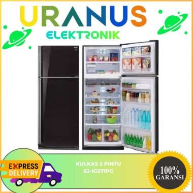 Sharp Sj Ig571Pg Bk Kulkas 2 Pintu 428 Liter Promo