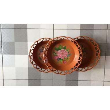 Keranjang Buah Parcel/ Tempat penyimpanan buah plastik