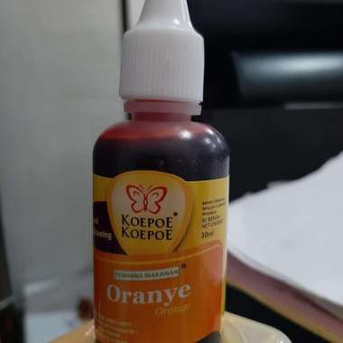 Koepoe pewarna makanan ORANGE 30ml
