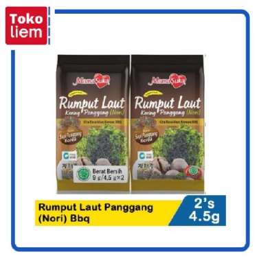 Mamasuka Rumput Laut Panggang (Nori) Sapi Panggang Korea 2X4.5G