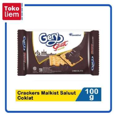 Gery Crackers Malkist Saluut Coklat 100G