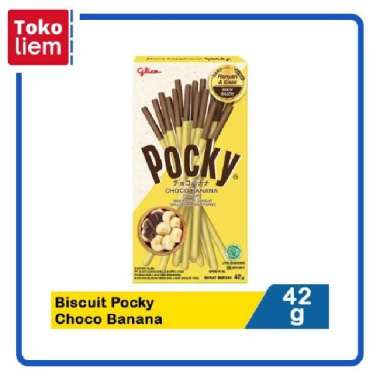 Promo Harga Glico Pocky Stick Choco Banana 42 gr - Blibli