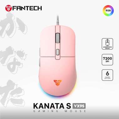 Mouse Gaming Fantech VX9s KANATA Pink