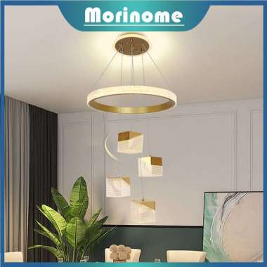 Lampu Gantung Kristal Lampu Hias Ga Kristal GOLD-4 Head