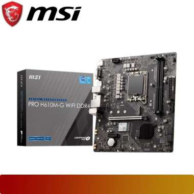 MSI PRO H610M-G WIFI DDR4 | Motherboard Intel H610 LGA 1700 mATX