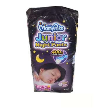 Promo Harga Mamy Poko Pants Junior Night XXXL24 24 pcs - Blibli