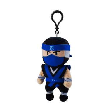Mainan Stumble Guys Clip on Plush Ninja