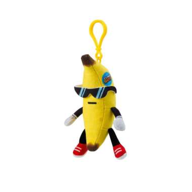 Mainan Stumble Guys Clip on Plush Banana