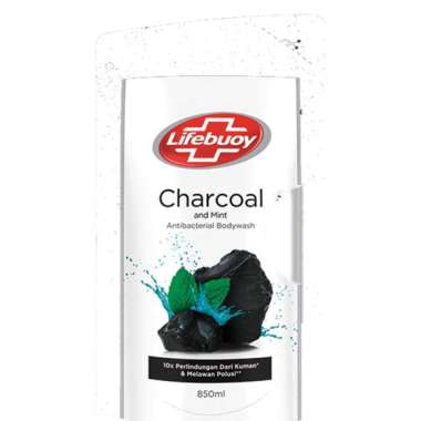 Promo Harga Lifebuoy Body Wash Charcoal and Mint 850 ml - Blibli