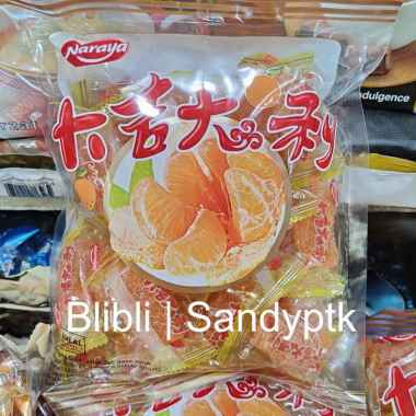 Manisan Permen Jelly Jeruk Kembang Gula Lunak Jeli Rasa Jeruk