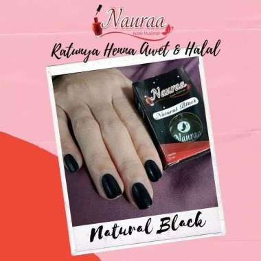 NAURA KUTEK MUSLIMAH BPOM ORIGINAL KUTEK NAURA HALAL SAH SHOLAT RATUNYA KUTEKS HALAL MUSLIMAH HENNA 