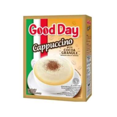 Promo Harga Good Day Cappuccino per 5 sachet 25 gr - Blibli