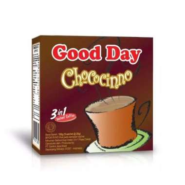 Promo Harga Good Day Instant Coffee 3 in 1 Chococinno per 5 sachet 20 gr - Blibli