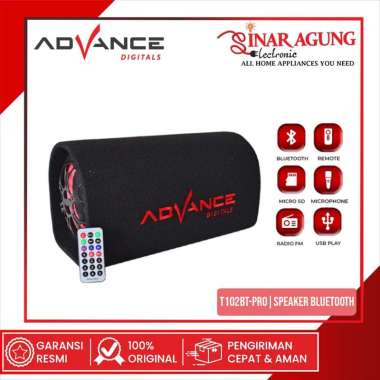 ADVANCE SPEAKER BLUETOOTH | T102BT USB SUPER BASS