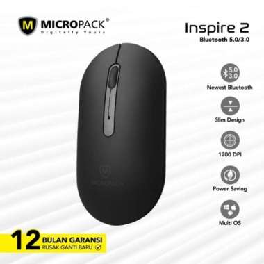Mouse Bluetooth Micropack MP-707B Inspire 2