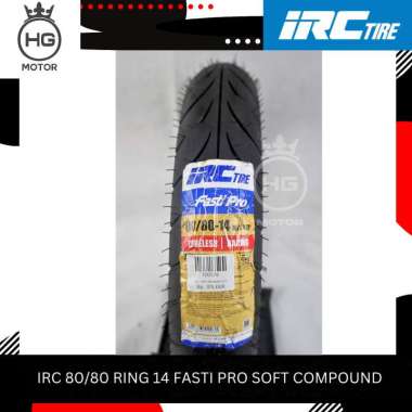 Ban Luar Motor IRC 80/80 RING 14 Fasti Pro Soft Compound