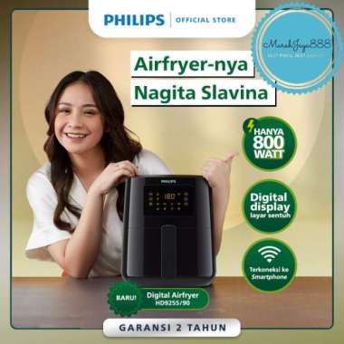 Philips Air Fryer Low Watt Digital HD9255/90 Air Fryer Philips MULTYCOLOUR