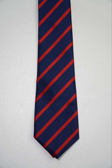 CODE MALE DASI MOTIF3INCH VARIASI WARNA - Navy SalurMerah
