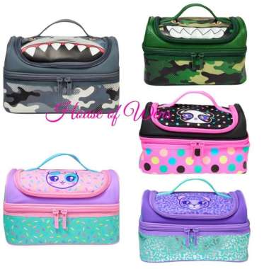 SMIGGLE BEST BUDZ DOUBLE DECKER LUNCHBOX ORIGINAL - TAS BEKAL SMIGGLE Pink Unicorn