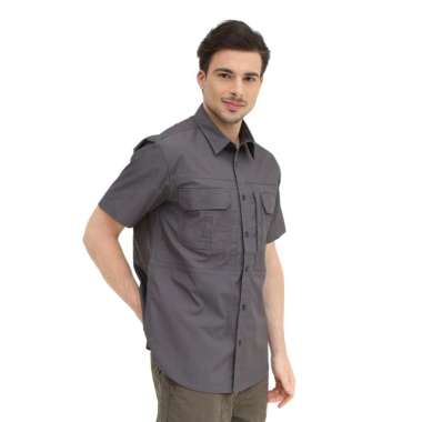 EIGER MENS EQUATOR SHIRT 1.0 SS Brown XXXL