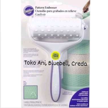 Wilton Fondant Pattern Embosser Polka Dot With Handle ( 1907-1340 )