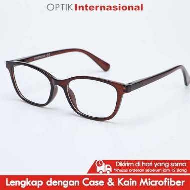 Frame SYMPHONY Kacamata Kotak Kecil Frame Ringan Wanita Fashion Gratis Lensa Minus BR