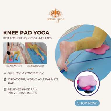 VERISH Alas Lutut Knee Pad / Knee Pad Yoga / Knee Pad Alas Yoga / Jual Knee Pad / Knee Pad Pilates Y