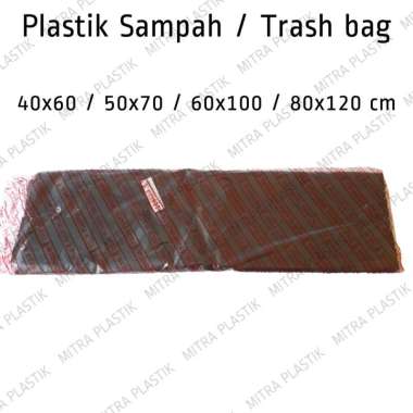Kantong Plastik Sampah 40x60 50x70 60x100 80x120 / Kresek HD Sampah Trash Bag Hitam 1 Kg Murah HD Sa