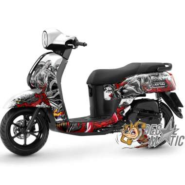Decal Full Body Fazzio - Stiker Motor FAzio Full body Striping Sticker Variasi Motor Fazio Full - Ve