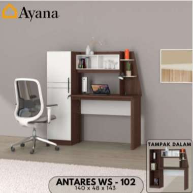 MEJA TULIS Premium MEJA BELAJAR [ ANTARES ] MEJA KERJA [ AGORA ] ANTARES WS-102