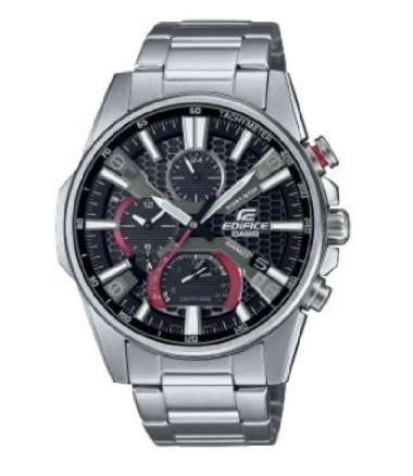 Original 100%!! Jam Pria Casio EDIFICE EQB-1200D-1ADR Solar Bluetooth