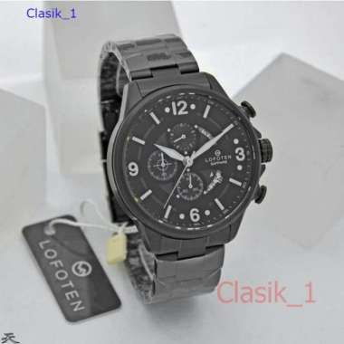 Original 100&!! Jam Tangan Pria LOFOTEN 6507 F-6507 Sapphire Hitam